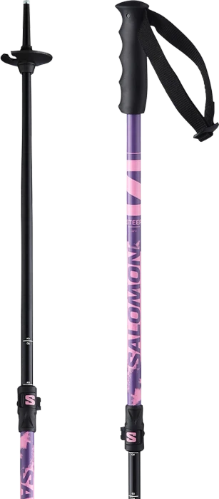 Salomon Steep Vario Alpin Skistock pink/pansy (Junior) (Modell 2026/2027)