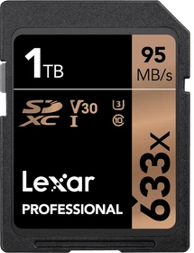 Lexar Professional 633x R95/W70 1TB, UHS-I U3, Class 10