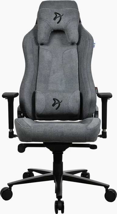 Arozzi Vernazza Soft Fabric Gamingstuhl, ash