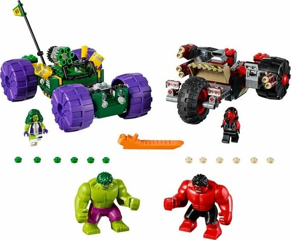 LEGO Marvel Super Heroes Spielset - Hulk gegen Red Hulk