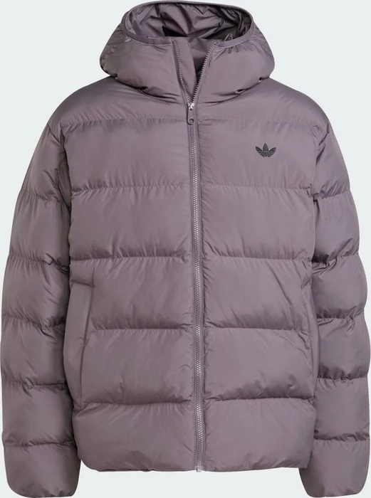 adidas Tonal Hooded Puffer Jacke grey strata (Herren)