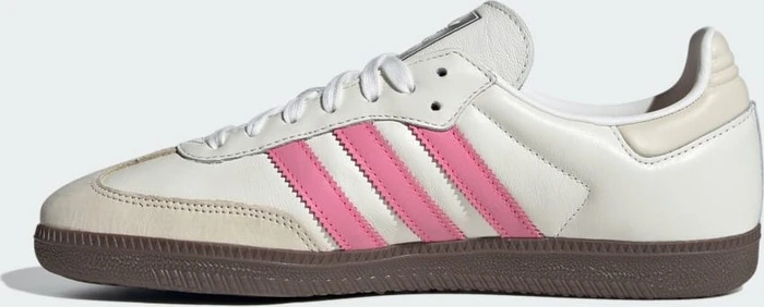 adidas Samba OG cloud white/lucid pink/wonder white (Damen)
