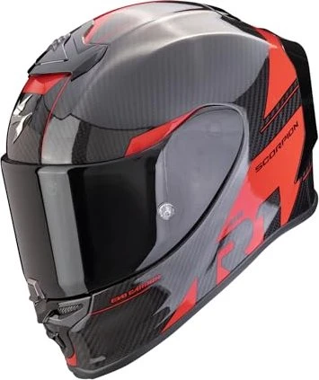 Scorpion EXO-R1 Evo Carbon Air Rally schwarz/rot