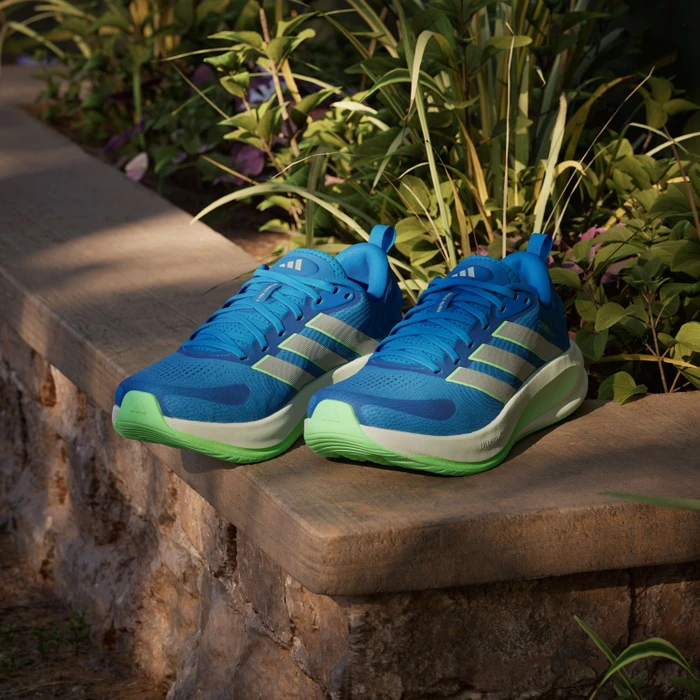 adidas Supernova Ease 2 blue/silver metallic/lime burst (Herren)