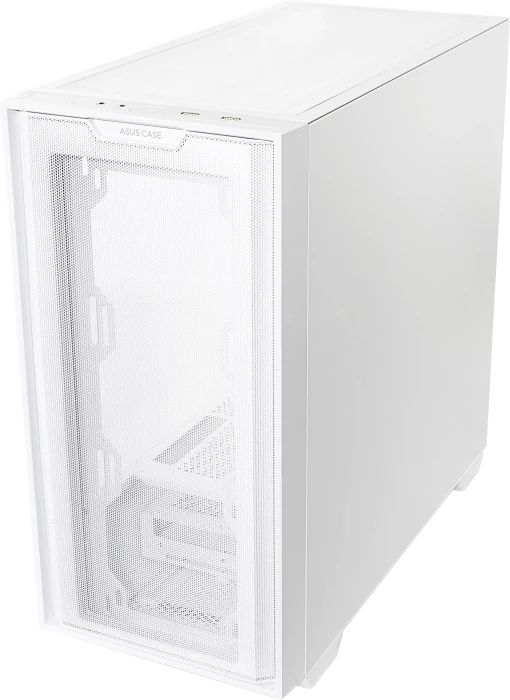 ASUS A21 White, weiß, Glasfenster