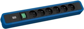 Bachmann Primo 2, 6-fach, Schalter, UTE-Version (FR), 2m, blau/schwarz