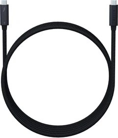 Razer Thunderbolt 4 Kabel, 100W, schwarz, sleeved, 2m (verschiedene Markenbezeichnungen)