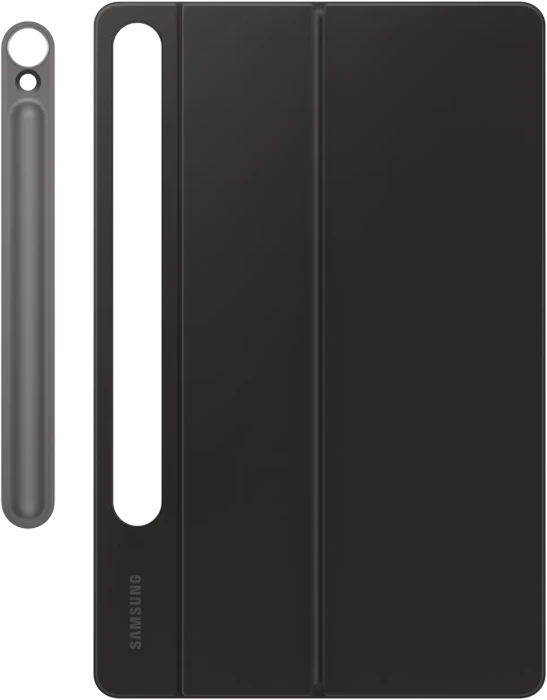 Samsung EF-DX725 Book Cover Keyboard mit AI-Taste für Galaxy Tab S9 / S9 FE / S10 FE, schwarz, DE