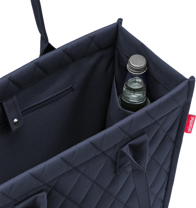 Reisenthel daily Shopper rhombus midnight gold