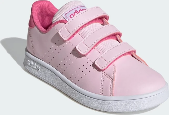 adidas Advantage Court Lifestyle Hook-and-Loop clear pink/pulse magenta/cloud white (Junior)