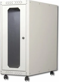 Digitus Professional SoHo PC-Schrank, mit Rollen, Sicherheitsglastür, 600mm tief