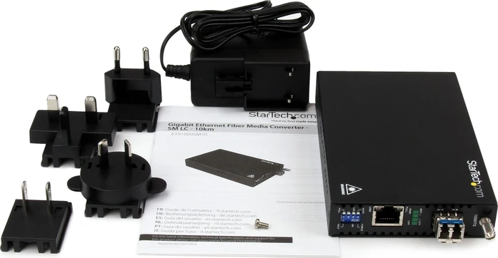 StarTech ET91000SM10, RJ-45, LC-Duplex SM 10km
