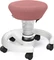 Aeris Swoppster New Edition Schreibtischhocker für Kinder, Gestell weiß, Bezug Harlequin rosa Vorschaubild