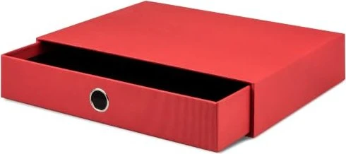 Rössler 1er Schubladenbox, 1 Schublade, A4, rot