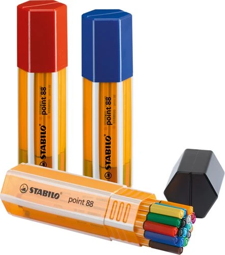STABILO point 88 Big Box sortiert, 20er-Set, Big Box