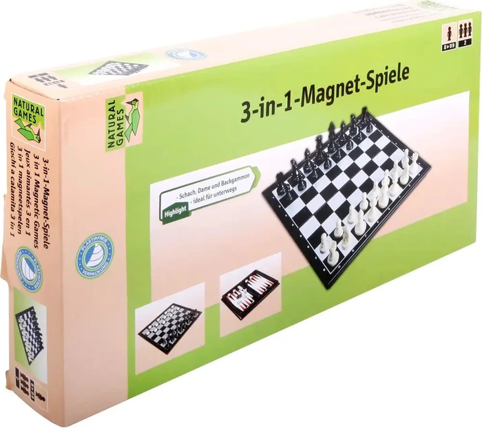 Natural Games 3in1 Magnetspiel