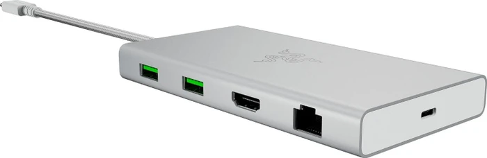 Razer USB-C Dock, weiß, USB-C 3.1 [Stecker]