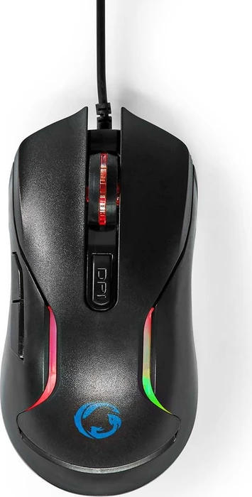 Nedis 5in1 Gaming Combo Kit, Tastatur, Headset, Maus und Mousepad, USB, US