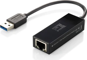 LevelOne LAN-Adapter, RJ-45, USB-A 3.0 [Stecker] (USB-0401)