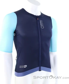 Castelli Corretto Trikot kurzarm belgian blue/neon cobalt/white (Herren)