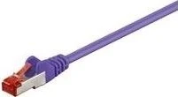 MicroConnect Patchkabel, Cat6, S/FTP, RJ-45/RJ-45, 0.15m, violett