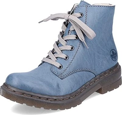 Rieker Schnürstiefel blau (Damen)