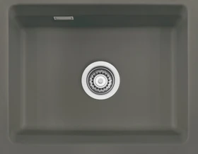 systemceram Kara 50 U/g Unterbau Becken mittig mit Ablauffernbedienung lava