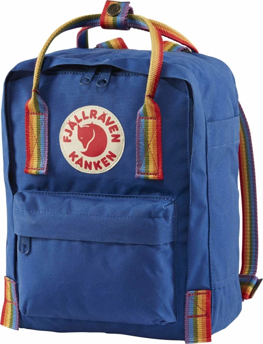Fjällräven Kanken Rainbow Mini deep blue/rainbow pattern