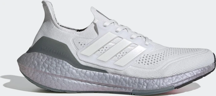 adidas Ultraboost 21 crystal white/hazy green (Herren)