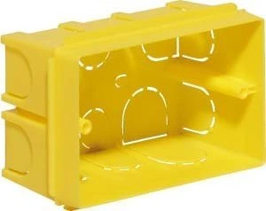 Kaiser Elektro Gerätedose für italienische und amerikanische Geräteeinsätze, 100 x 60 x 52 mm
