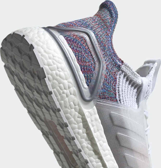 adidas Ultraboost 19 ftwr white/crystal white/blue (Herren)
