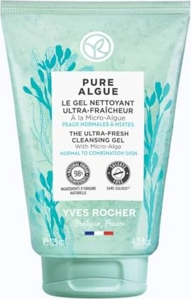 Yves Rocher Pure Algue Ultra-Erfrischendes Reinigungsgel, 125ml
