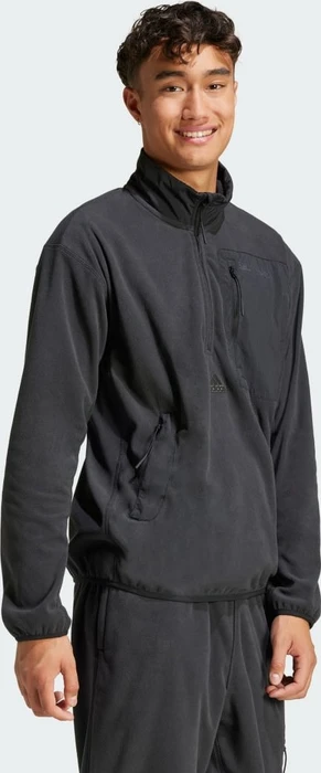adidas City Escape Polar Fleece 1/2 Zip Pullover schwarz (Herren)