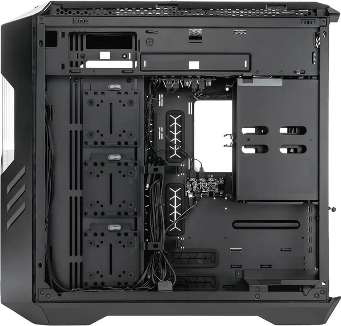 Cooler Master HAF 700 Evo Titanium Grey, grau, Glasfenster