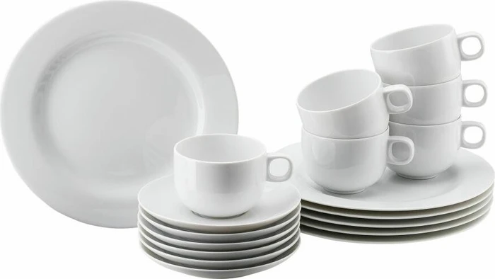 Rosenthal studio-line Moon Weiß Kaffeeservice, 18-tlg.