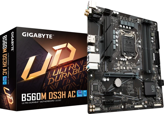 GIGABYTE B560M DS3H AC (Intel 1200)