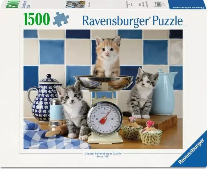 Ravensburger Kätzchen in der Küche
