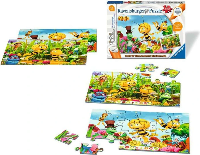 Ravensburger tiptoi Puzzle: Puzzle für kleine Entdecker: Biene Maja