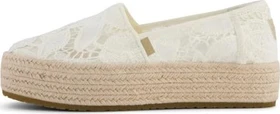 TOMS Valencia egret white floral crochet (Damen)