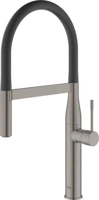 Grohe Essence Einhand-Spültischbatterie 1/2" hard graphite gebürstet