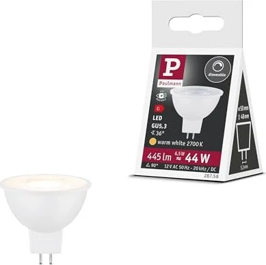 Paulmann Filament LED Birne E27 4.3W/827 warmweiß