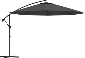 vidaXL Ampelschirm 350cm anthrazit