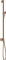 Hansgrohe Axor One Brausestange mit Wandanschluss und Brauseschlauch brushed red gold Vorschaubild