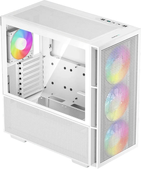 DeepCool CH560 WH, weiß, Glasfenster