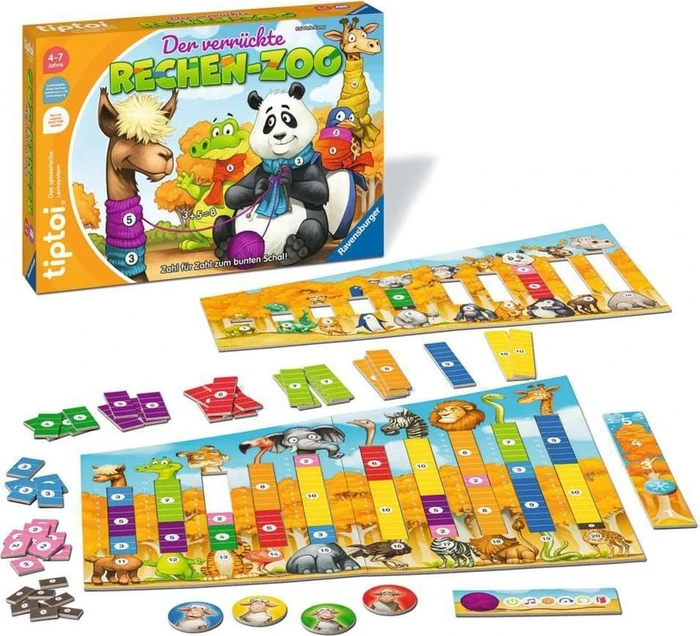 Ravensburger tiptoi Spiel: Der verrückte Rechen-Zoo