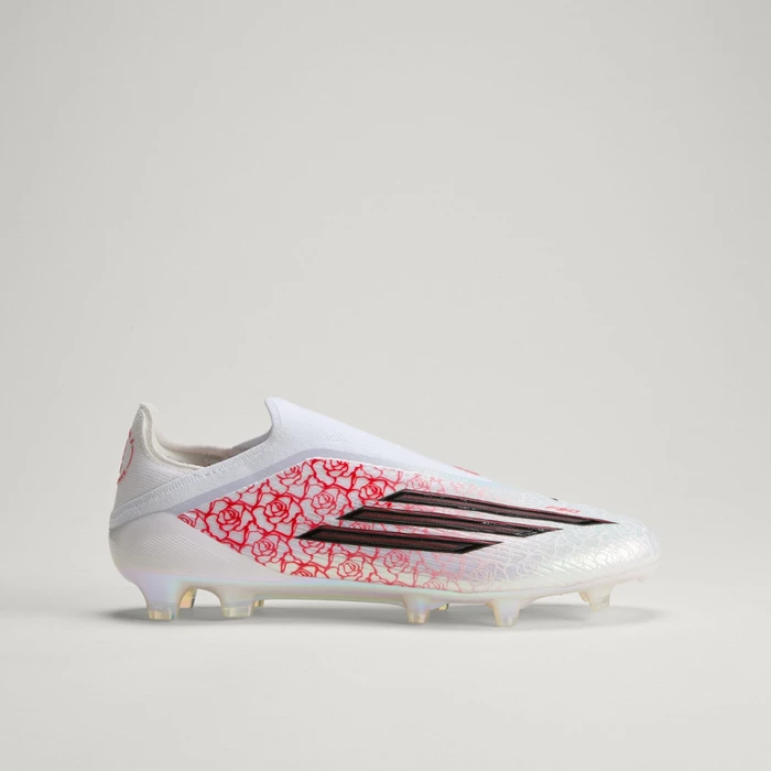 adidas F50 Elite Lamine Yamal Laceless FG cloud white/core black/lucid red