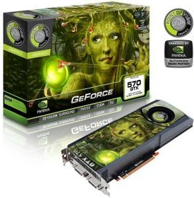 Point of View GeForce GTX 570, 1.25GB GDDR5, 2x DVI, Mini HDMI