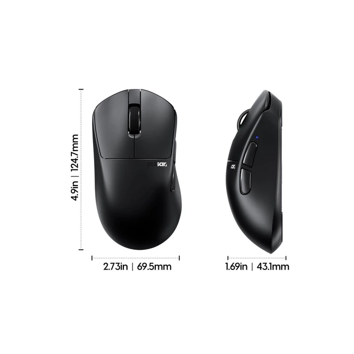 Pulsar Gaming Gears X3 LHD Mini Wireless weiß, Linkshänder, USB