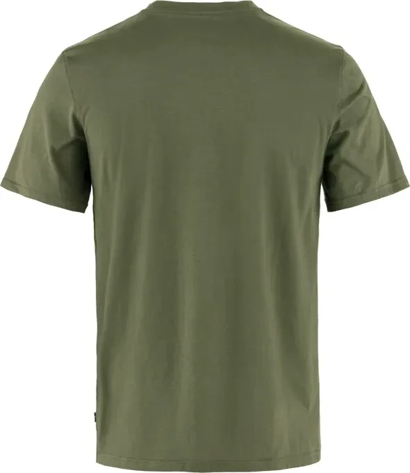 Fjällräven Lush Logo Funktionsshirt kurzarm laurel green (Herren)
