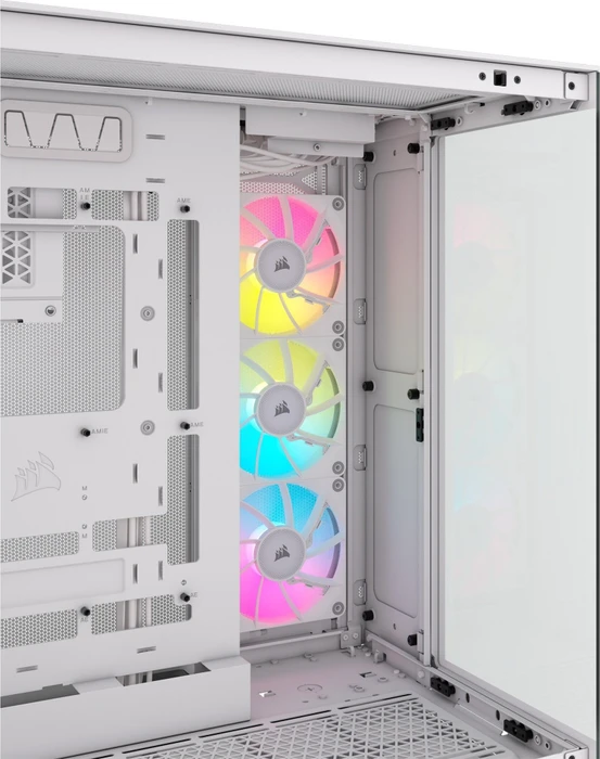 Corsair 6500X RGB iCUE LINK, weiß, Glasfenster
